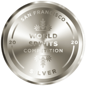 San Francisco World Spirits Competition 2020 silver medal